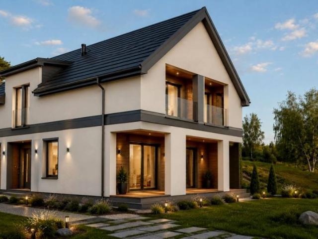 Dom 154,06 m², Hermanowa