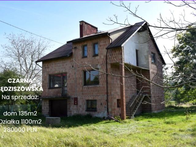 Dom 170 m², Czarna Sędziszowska