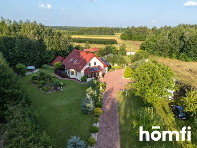 Dom 173 m² na działce 6005 m² prywatność, natura