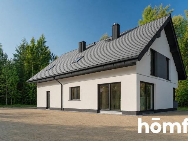 Dom 196 m² z kominkiem, garażem i blisko jeziora