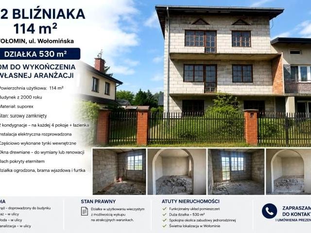 Dom 200 m², Wołomin
