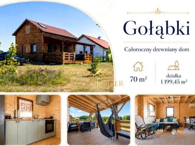 Dom 74 m², Gołąbki