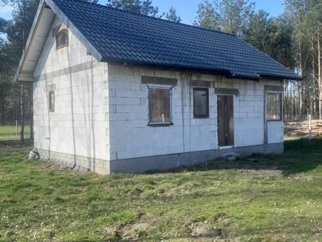 Dom 70m woda prad dzialka ogrodzona1250m Skierniewice