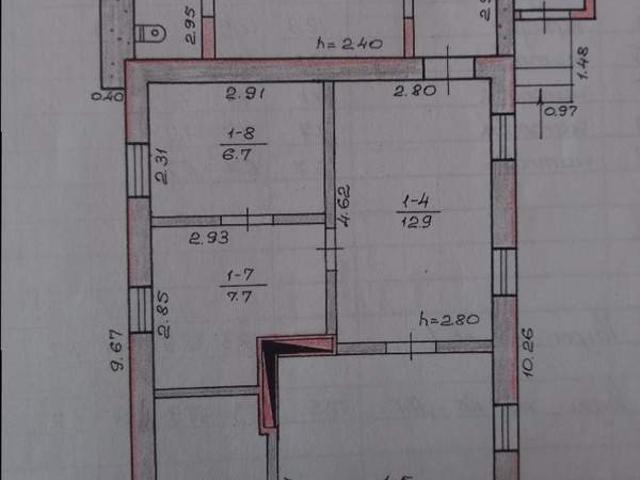 дом 80 m2 Орловщина