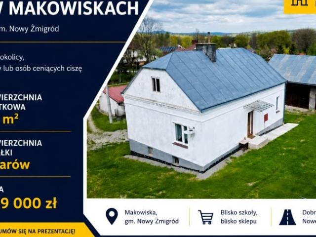 Dom 80 m², Makowiska