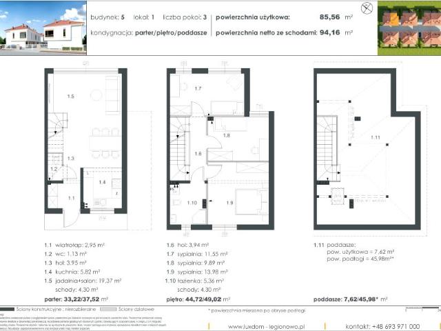 Dom 85,6m²
