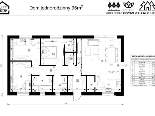 Dom 95m²