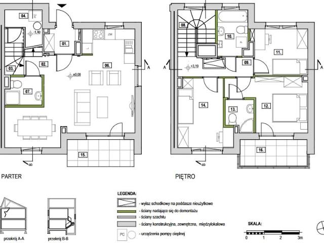 Dom 96 m², Słomin
