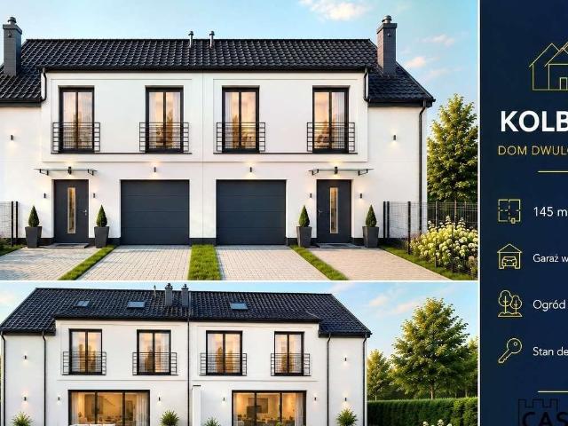 Dom bliźniaczy 145 m² z ogrodem 700 m², garaż polecam