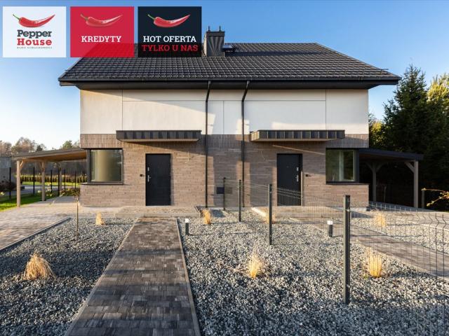 Dom bliźniak 75m² z dużym ogrodem i tarasem polecam