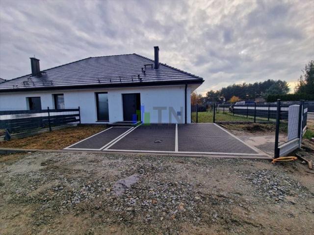 Dom bliźniak w stanie developerskim, 81,63 m2, bez prowizji