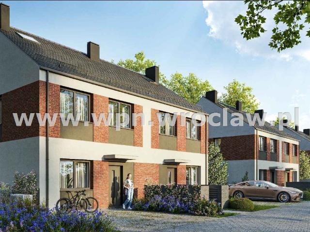 Dom na sprzedaż 4 pokoje Wrocław Psie Pole, 109,84 m2, działka 250 m2