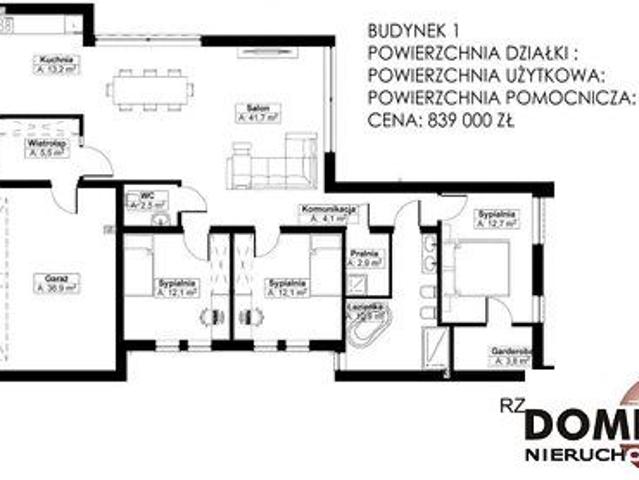 Dom na sprzedaż 4 pokoje białostocki, 158 m2, działka 915 m2