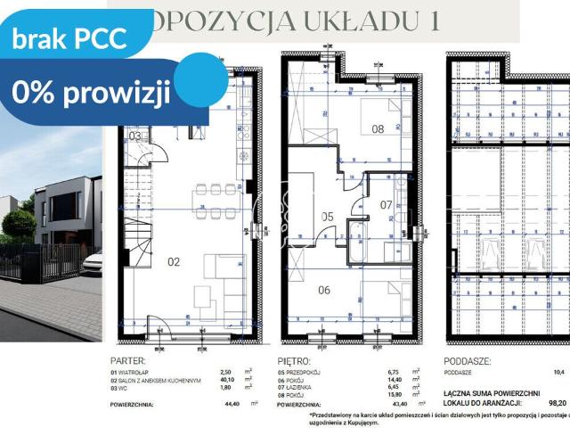 Dom na sprzedaż 4 pokoje bydgoski, 100,83 m2, działka 144,950 m2