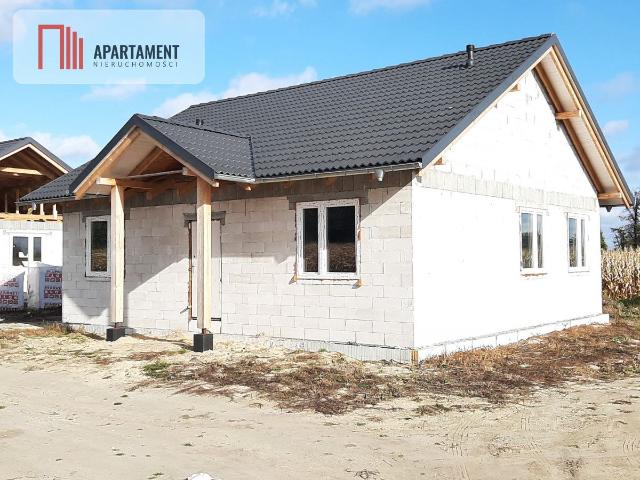 Dom na sprzedaż 4 pokoje Janowiec Wielkopolski, 83,87 m2, działka 630 m2