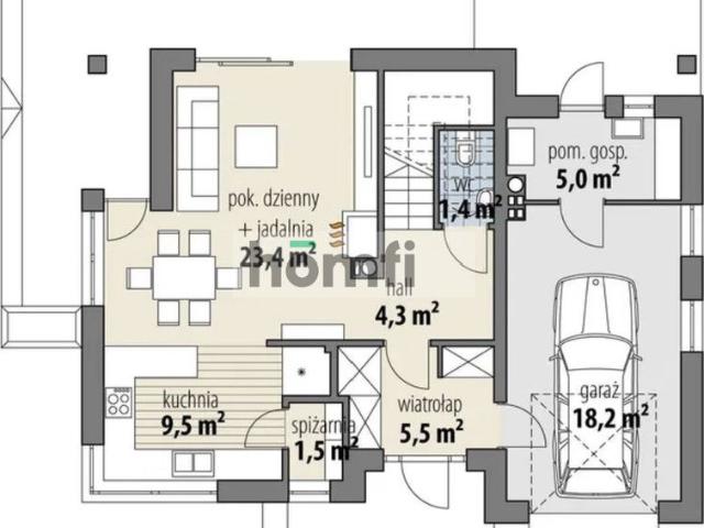 Dom na sprzedaż 4 pokoje Sandomierz, 120,30 m2, działka 660 m2