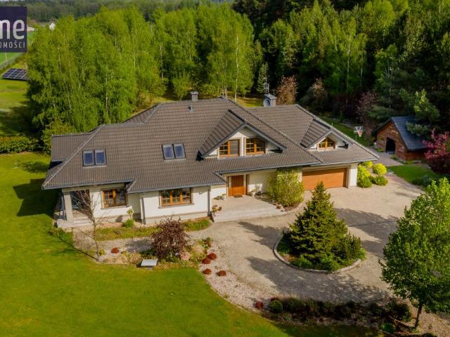 Dom na sprzedaż 5 pokoi białostocki, 342,08 m2, działka 7466 m2