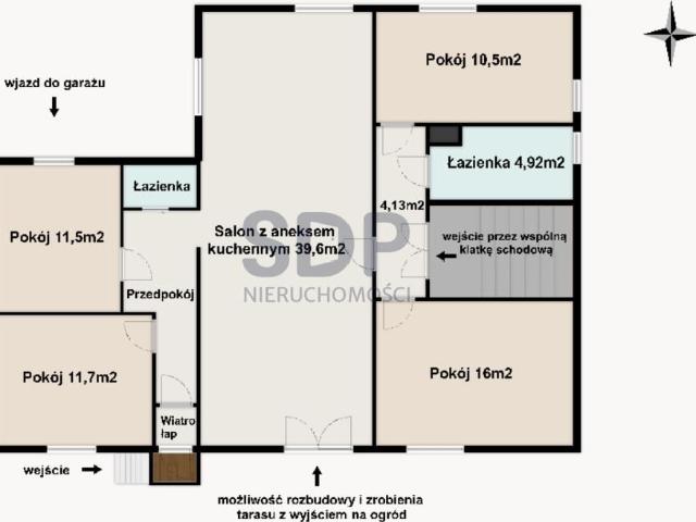 Dom na sprzedaż 5 pokoi Wrocław Krzyki, 125 m2, działka 497 m2