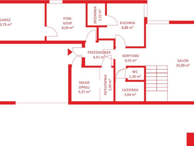 Dom na sprzedaż 6 pokoi Ustka, 188 m2, działka 350 m2