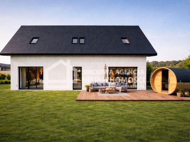 Dom na sprzedaż 6 pokoi wejherowski, 155 m2, działka 725 m2