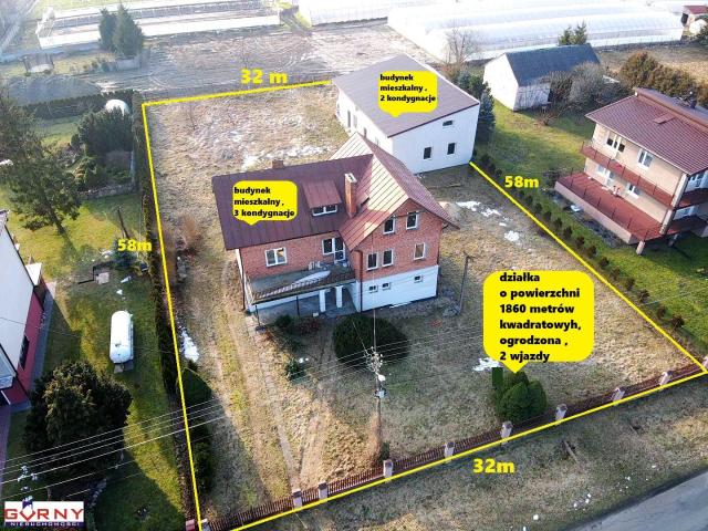 Dom na sprzedaż 14 pokoi piotrkowski, 456 m2, działka 1860 m2