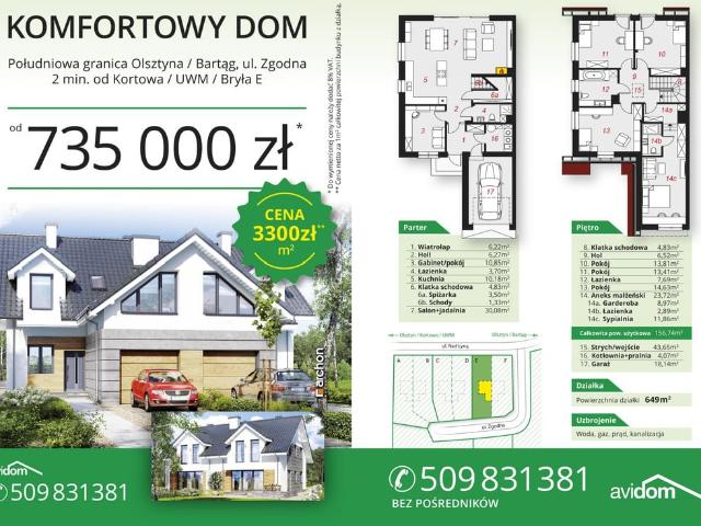 Dom na sprzedaż, Olsztyn, Zgodna