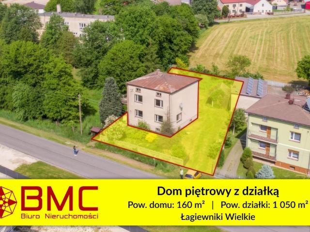 Dom sprzedam, Łagiewniki Wielkie, Główna, 160 m2, cena: 180 000 zł