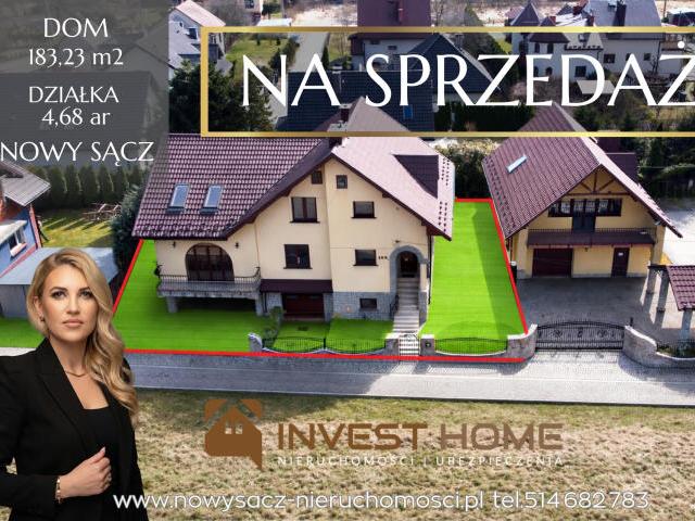 Dom sprzedam, Nowy Sącz, 183 m2, cena: 1 199 000 zł
