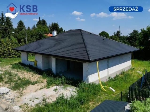 Dom parterowy stan surowy 130m2+1121m2 Szewna