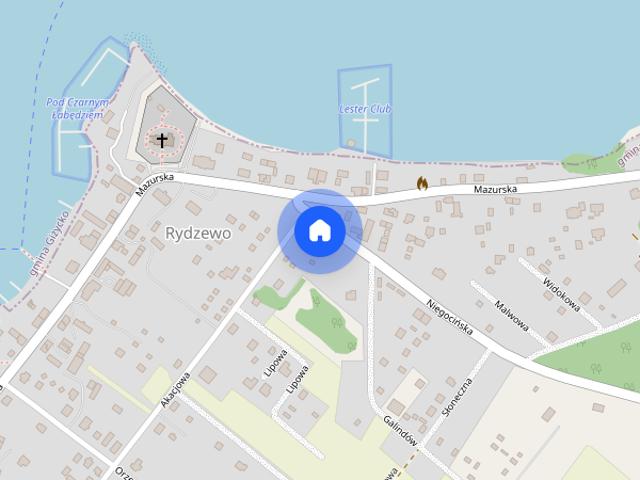 Dom w Rydzewie na Mazurach