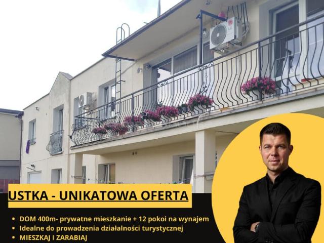 Dom, Ustka, Pułaskiego, 400.00 m², sprzedam dom