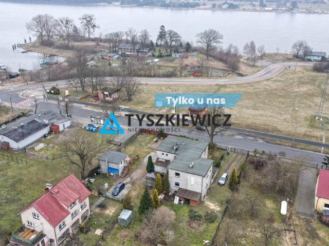 Dom z 2 niezależnymi mieszkaniami, widok na Wisłę