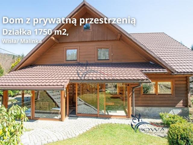 Dom z bala 280 m² na dużej działce w Wiśle