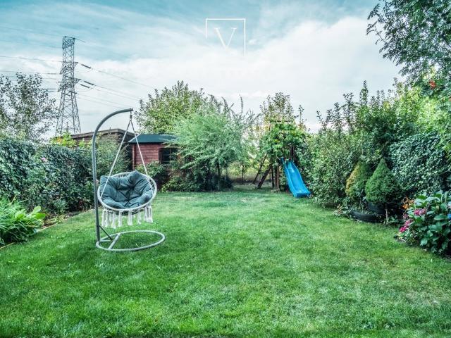 Dom z ogrodem 130 m², 5 pokoi, garaż, alarm, światłowód