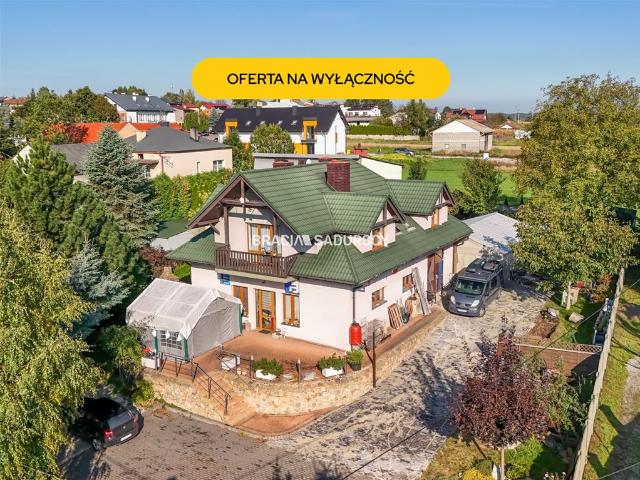 Dom z potencjałem w Skała – 198 m2, warsztat i mieszkanie