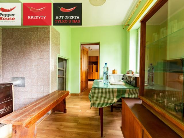 Dom z potencjałem cegła 89 m² w Leźnie z garażem