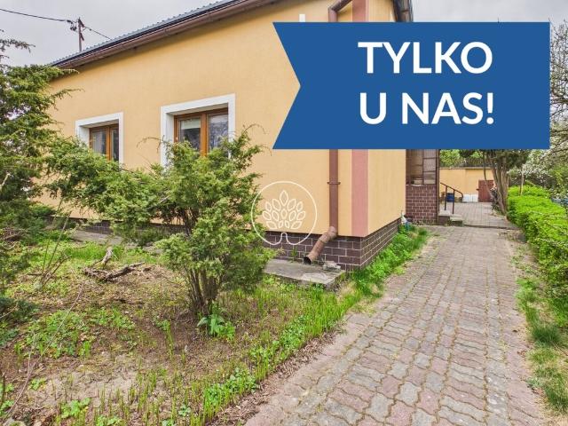 Dom z potencjałem, cegła, kominek, dwa budynki