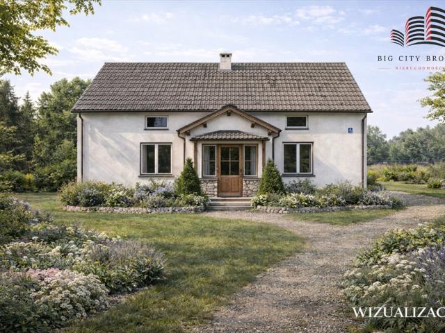 Dom z potencjałem na dużej działce w Ostrówku