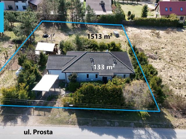Dom, Zbychowo, Prosta, 133.00 m², sprzedam dom