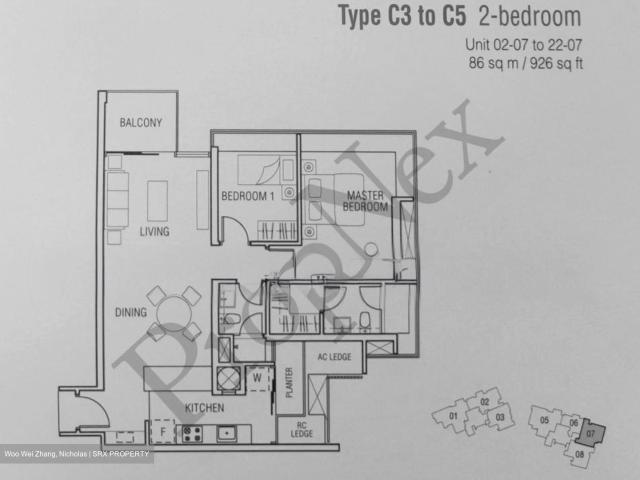 Domain 21 D3, Condominium