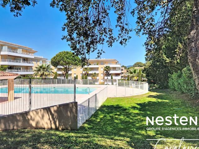Domaine de la Baie à Cavalaire sur Mer T2 47 m² avec cave et stationnement