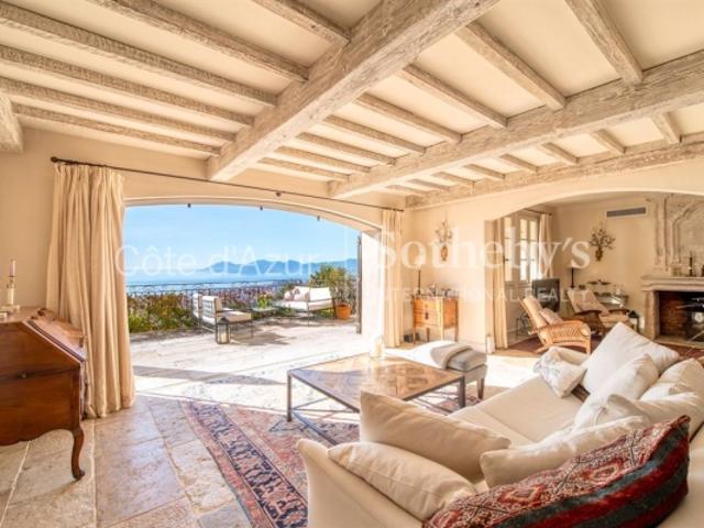 Domaine des Hauts de Cannes: Cannes Vue mer époustouflante Propriété d'exception