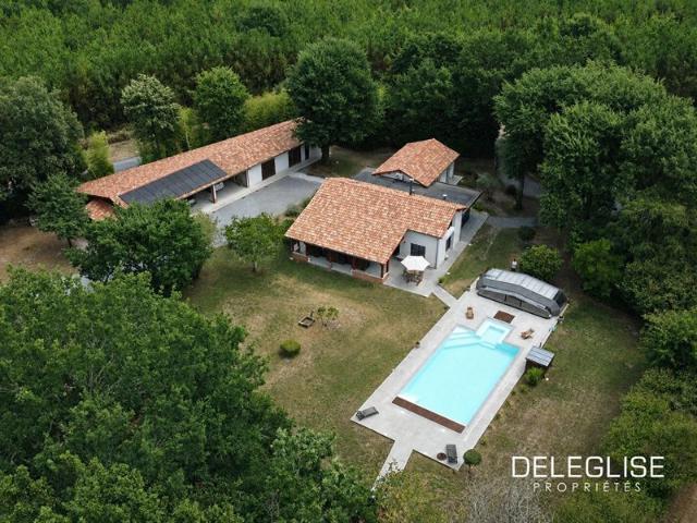 Domaine d'Exception avec piscine Lac de Sanguinet