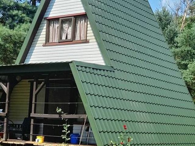 domek jezioro