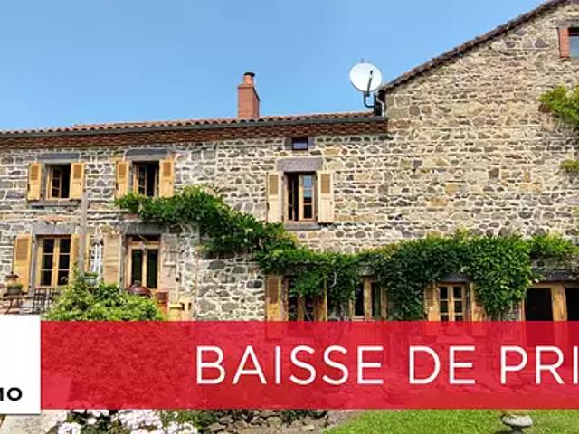 Domeyrat 43230 Achat / Vente maison 7 pièces t7 terrasse