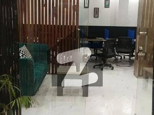 Don'T Rent Own Your Office Today Prime Space Fully Furnished 1440sqft Mezzanine Floor For Sale In Blue Area