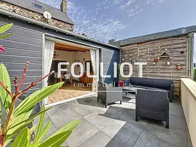 Donville les Bains 50350 Achat / Vente maison 5 pièces t5 au dernier étage cave