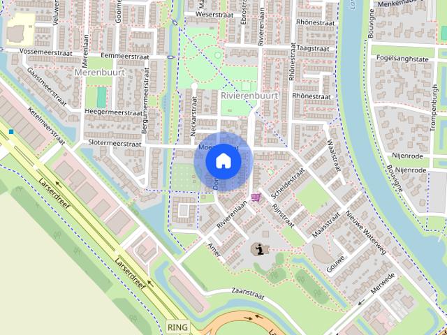 Donaustraat 159, 4 kamerwoning zonder zolder