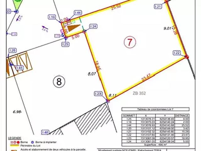 Donges 44480 Achat / Vente terrain