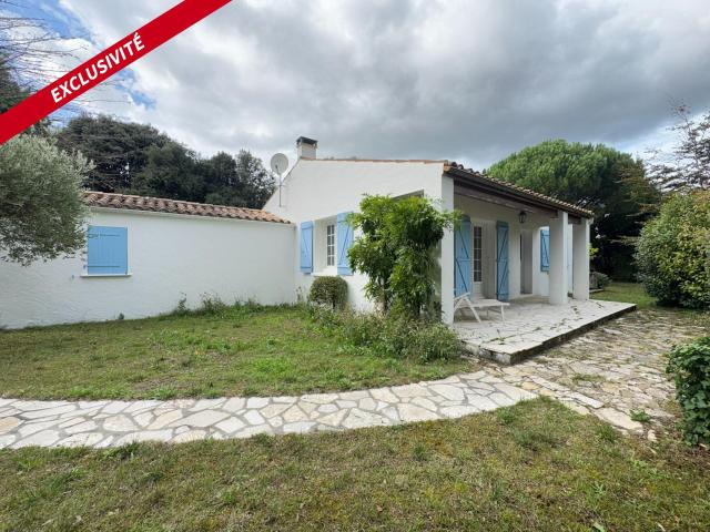 DOLUS D'OLERON COTE OUEST, maison de plain pied 72m² + garage de 21m²